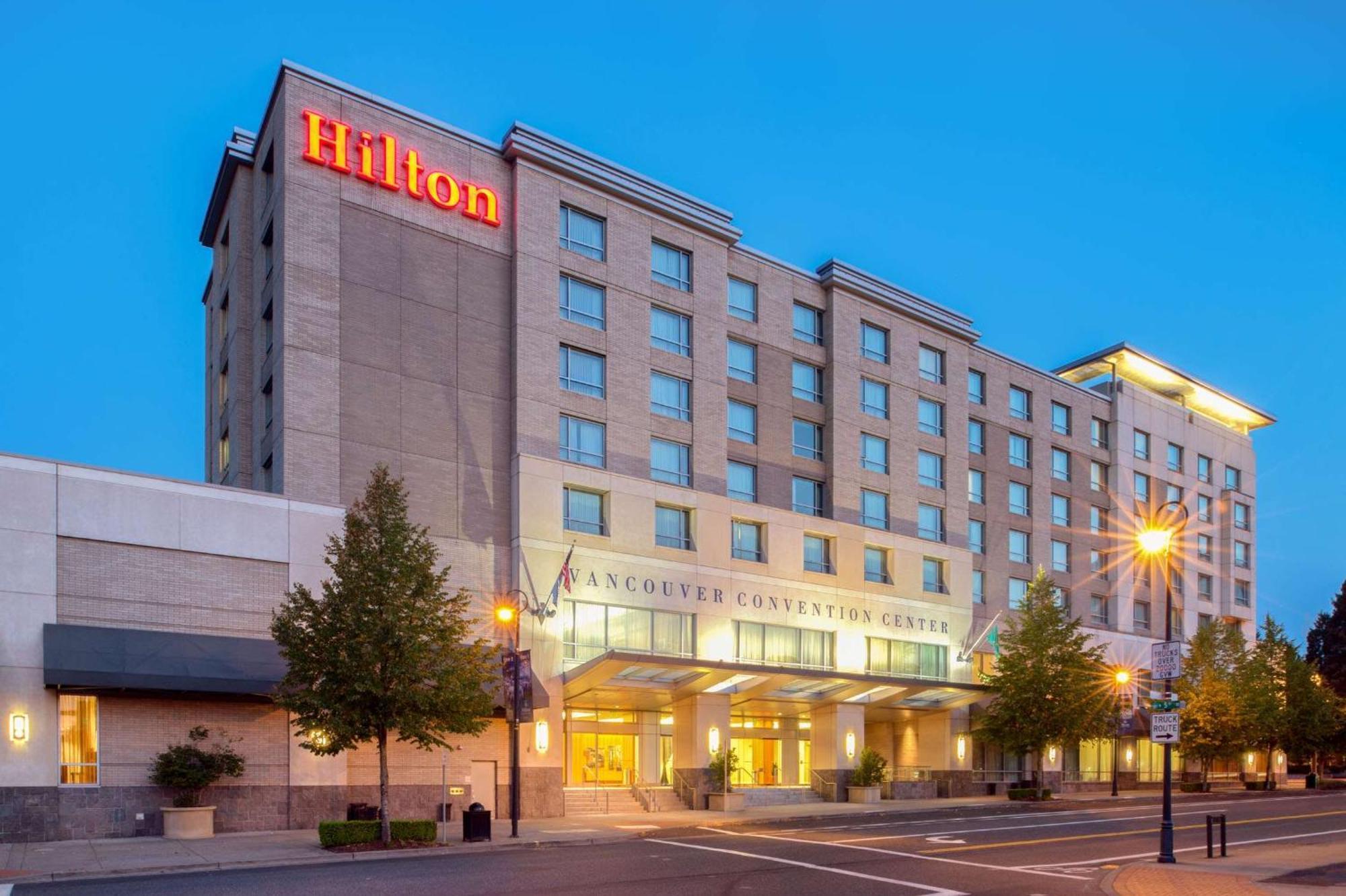 Hilton Vancouver Washington Exterior foto