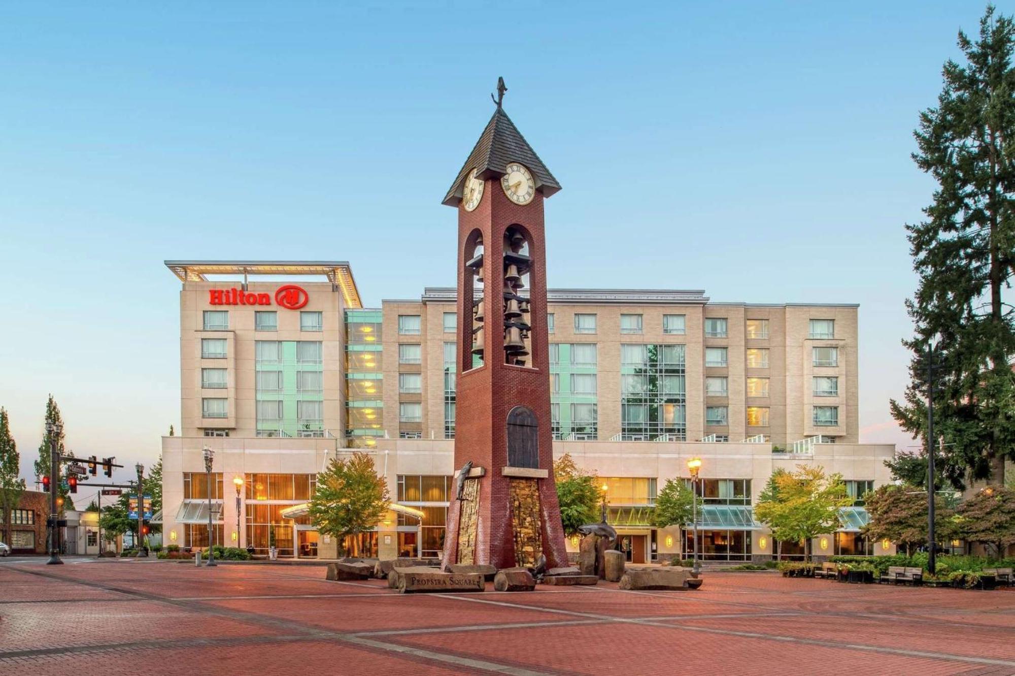 Hilton Vancouver Washington Exterior foto